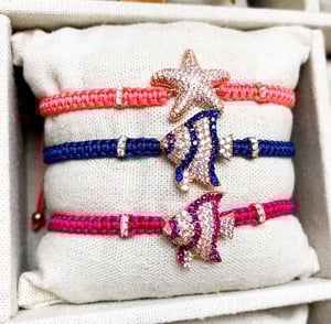 Image of BRACCIALI MACRAME E ZIRCONI