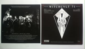 Image of WITCHCVLT 71 - Blessings in Black. LP. Limited Edition Transparent Red Vinyl.