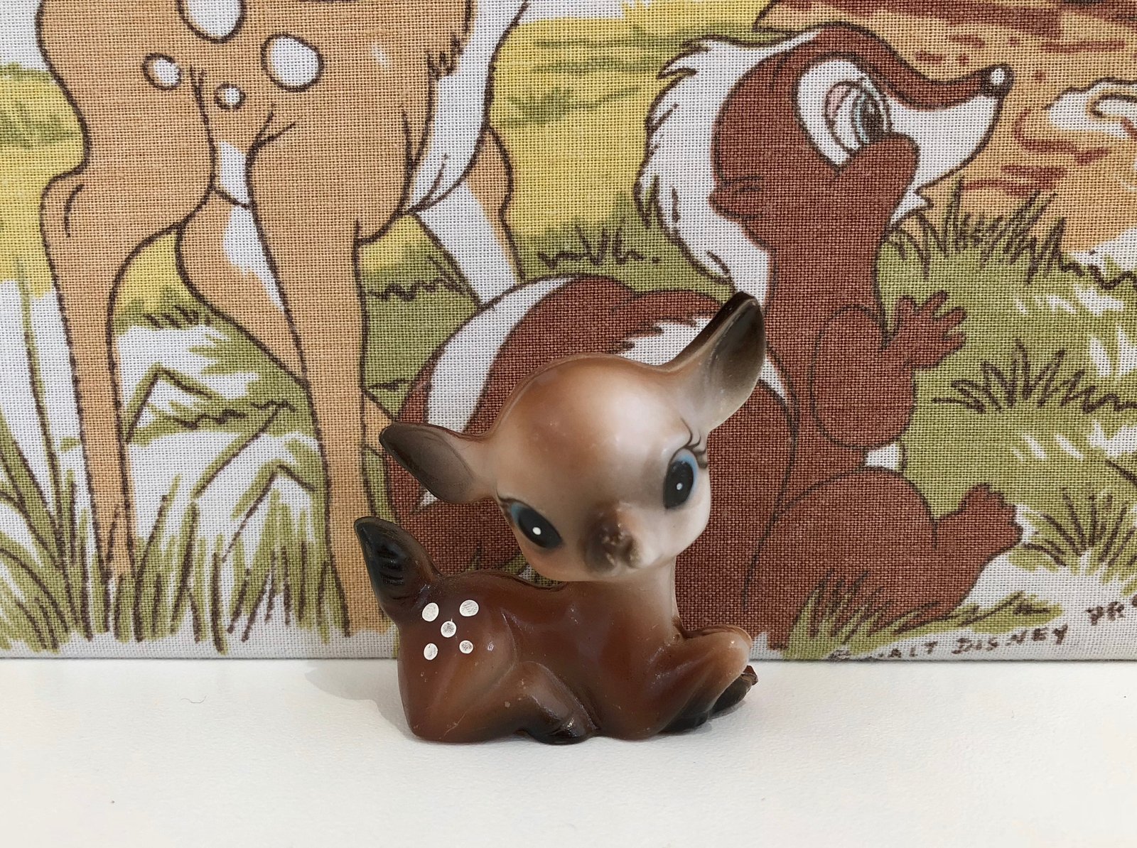 small plastic deer