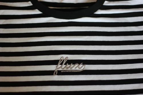 Image of Striped Longsleeve T-Shirt - Black