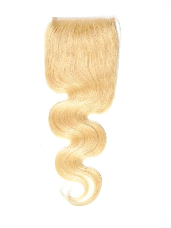 Image of Platinum Blonde Body Wave Lace Closure