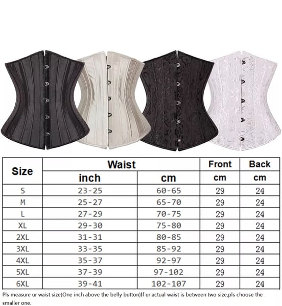 Image of Tie back corset waist trainer
