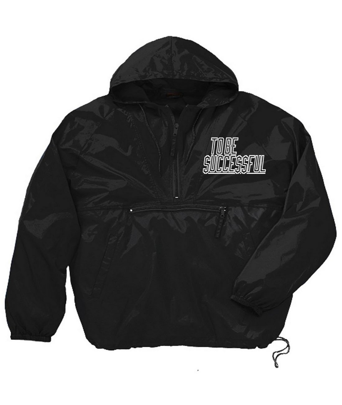 Image of To Be $ucce$$ful Windbreaker (Black)