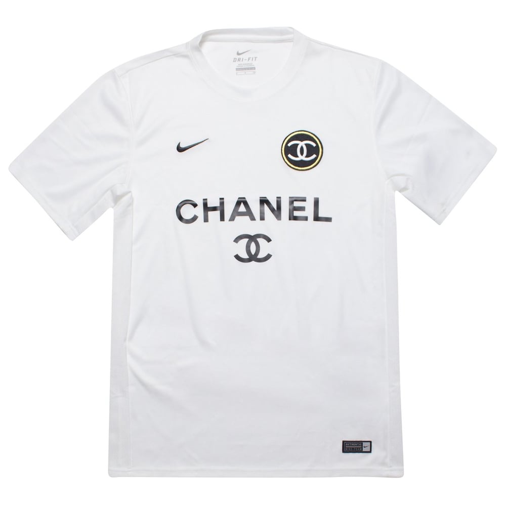 Image of CHANEL JERSEY - WHITE
