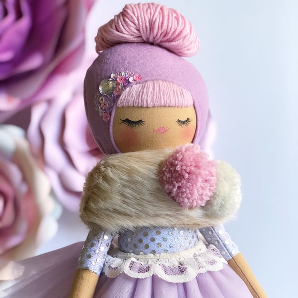 Image of Fancy Pants Doll Violet Fuchsia