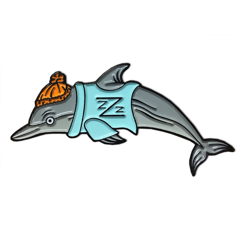 Image of B-Squad Dolphin - Lapel Pin