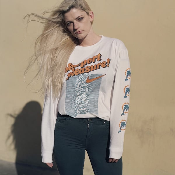 Image of Newport x Joy Division Unknown Pleasures x Dolphins NFL