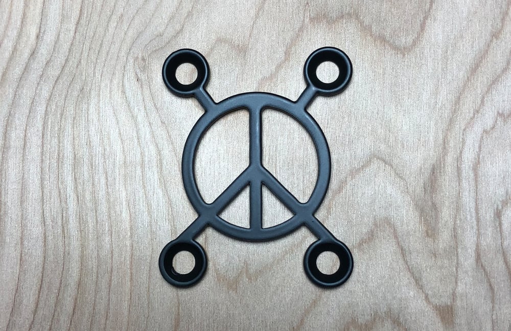 Image of Peace X - Industrial Black