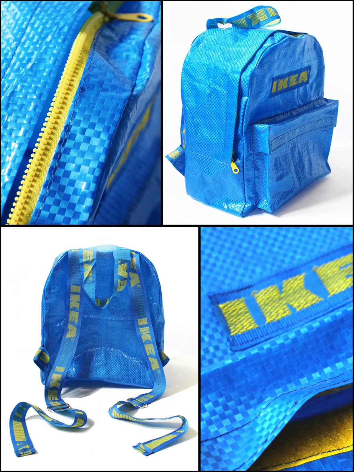 Ikea blue hotsell bag backpack