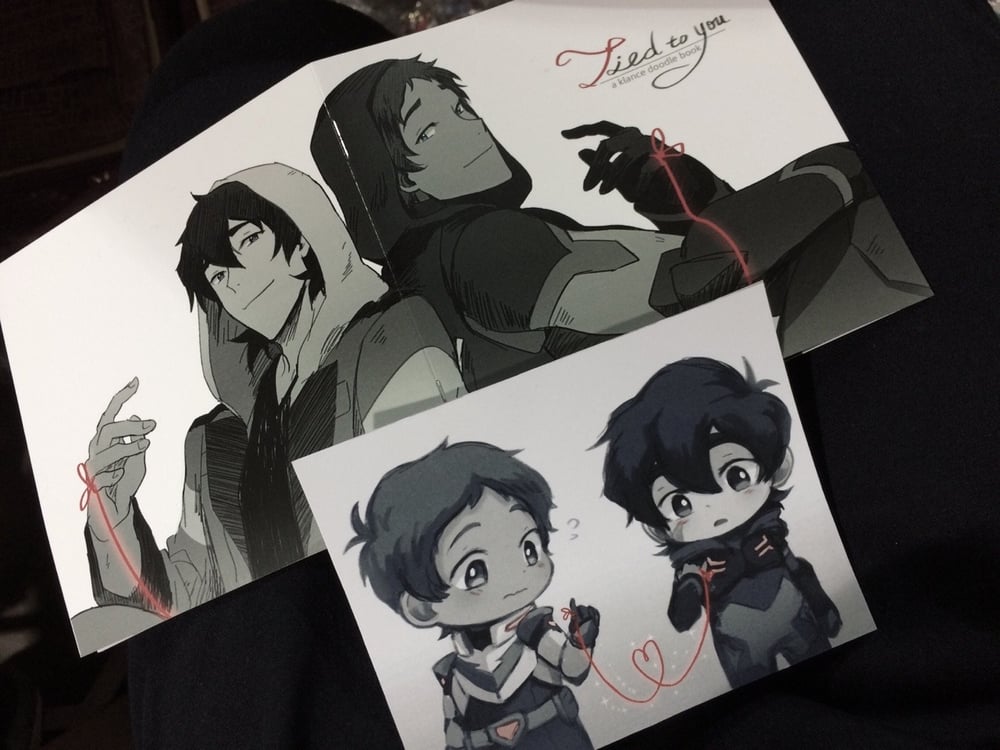 Image of Tied to You [Mini Klance doodle book]