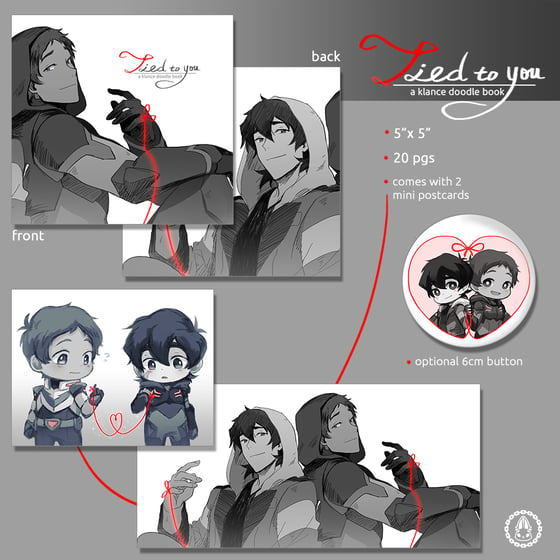Image of Tied to You [Mini Klance doodle book]
