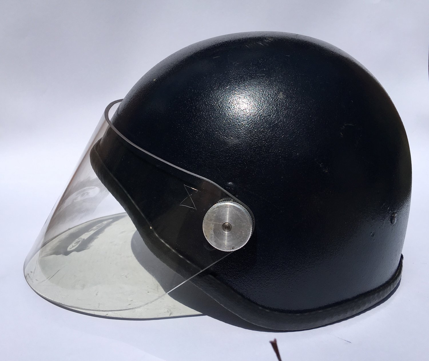 Image of ‘Gaze’ -Carved Projector from Vintage Riot helmet-