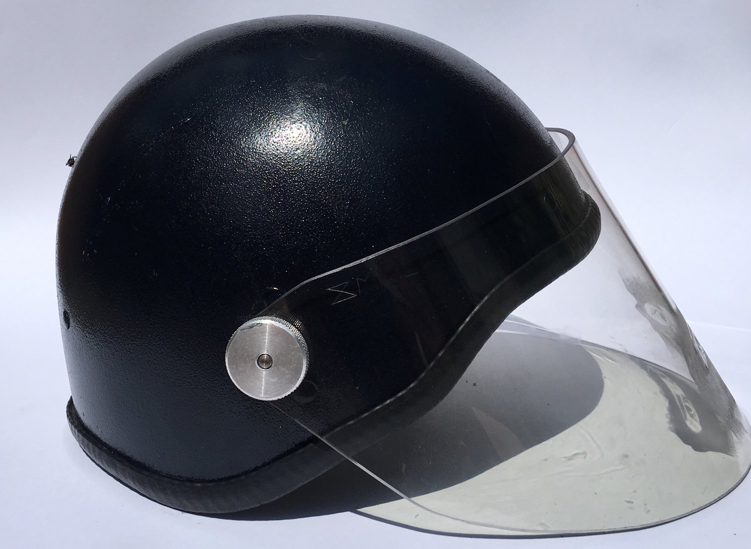 Image of ‘Gaze’ -Carved Projector from Vintage Riot helmet-