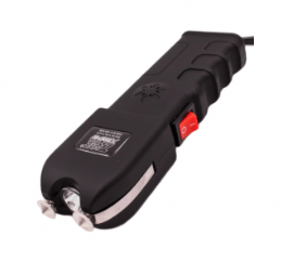 Image of Santuary Stun Gun with Flashlight and Alarm (Black)