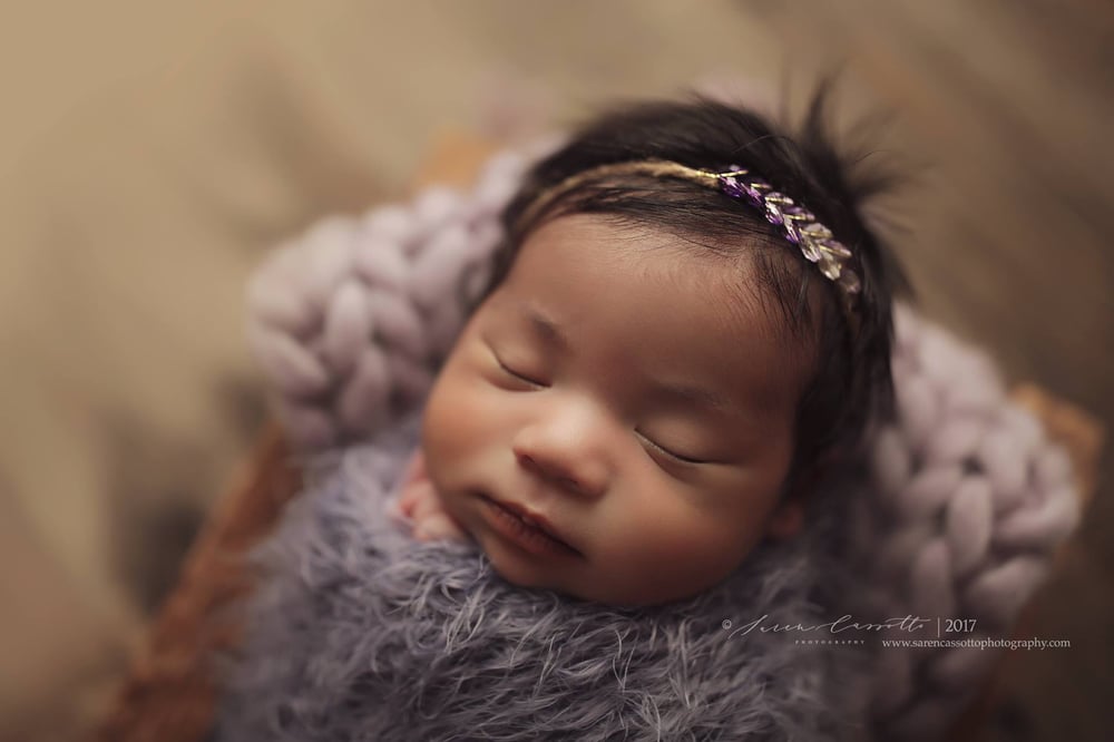 Image of Chrystal headband (lavender)