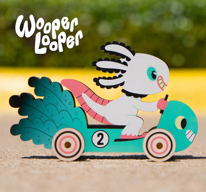 Wooper Looper Roadster Designer Toy