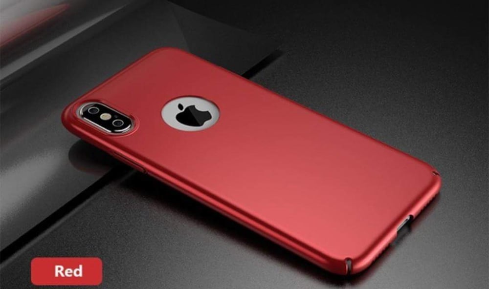 Image of Red iPhone X Case