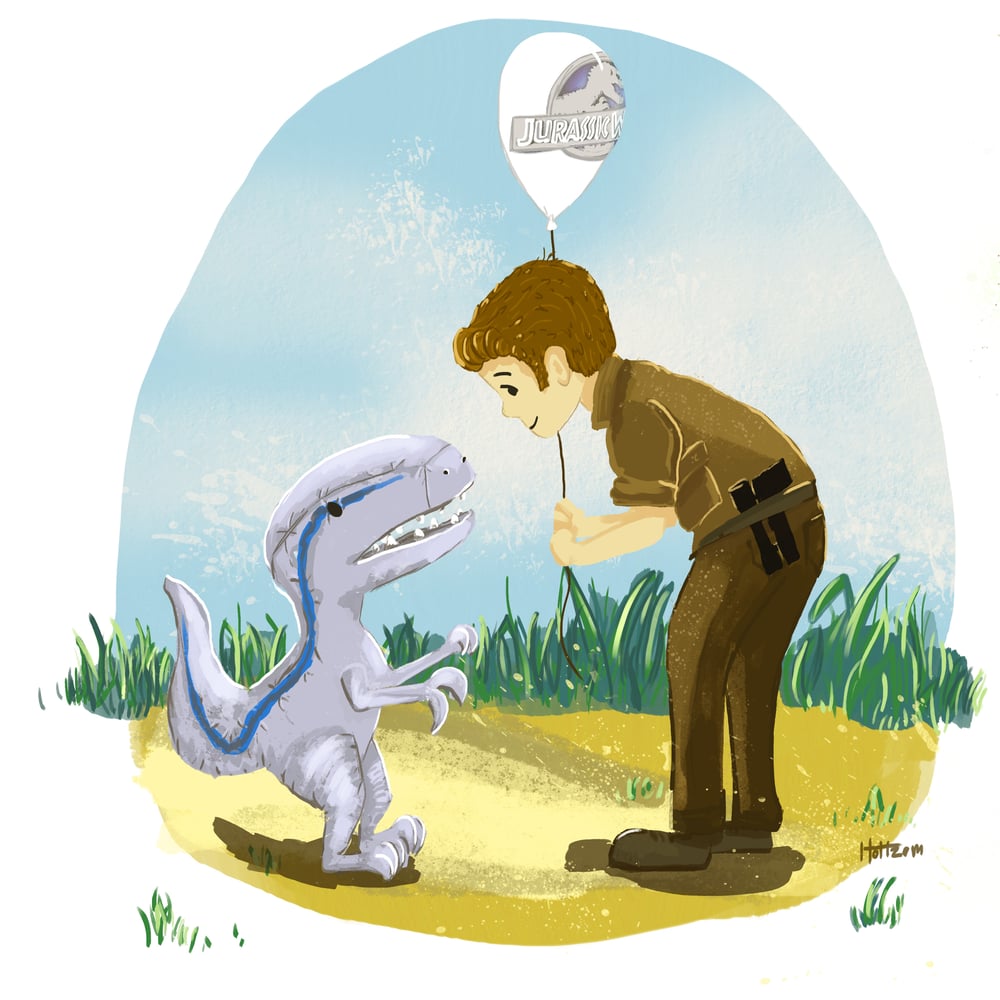 Image of Owen and Blue
