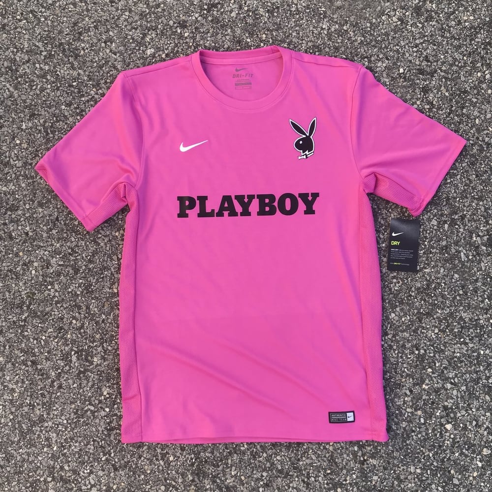 Image of PLAYBOY jersey - pink