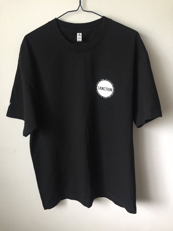 Image of SANCTION BLACK TEE