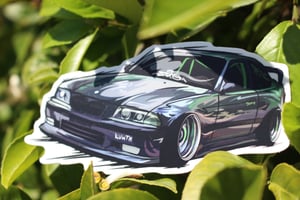 Image of KUWTB Legends E36 Diecut Sticker