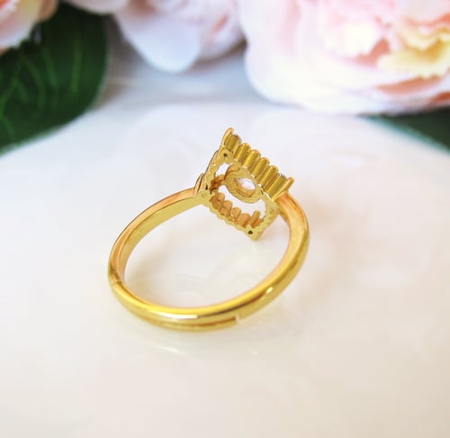 Image of Moonstone Eclipse ring