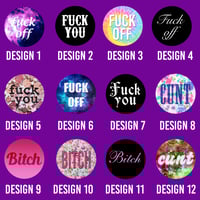 Profanity Plugs (sizes 2g-2")