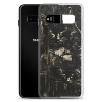 Image 4 of Cuddling Black Cats Goth Inspired Clear Case for Samsung®