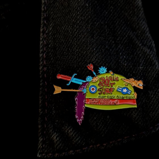 Image of Tank Girl's Helmet Lapel