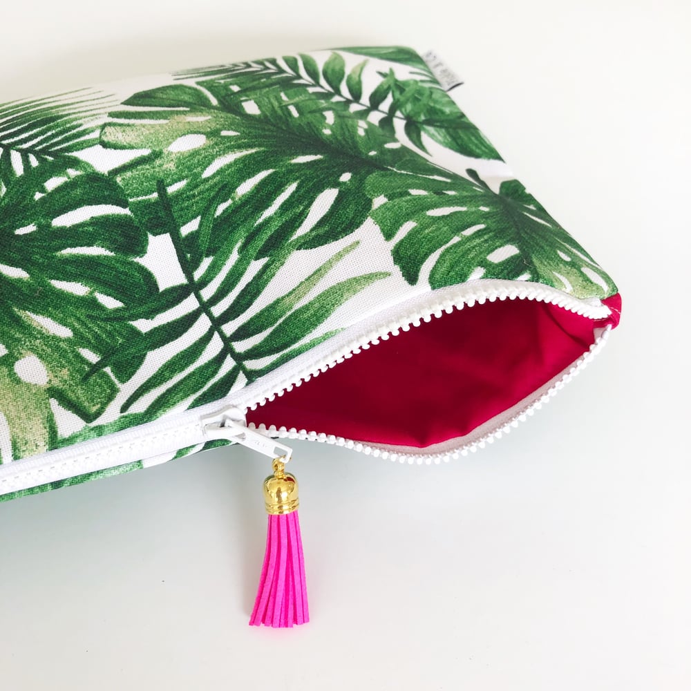 Image of Palm Springs or Bust clutch