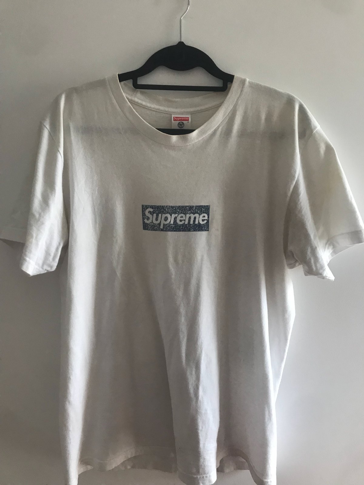 Image of Supreme Box Logo NY Yankees