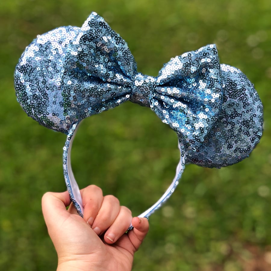 Image of Make It Blue Sequin Ears