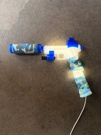 Image 3 of Clear w/ Blue (1of1)