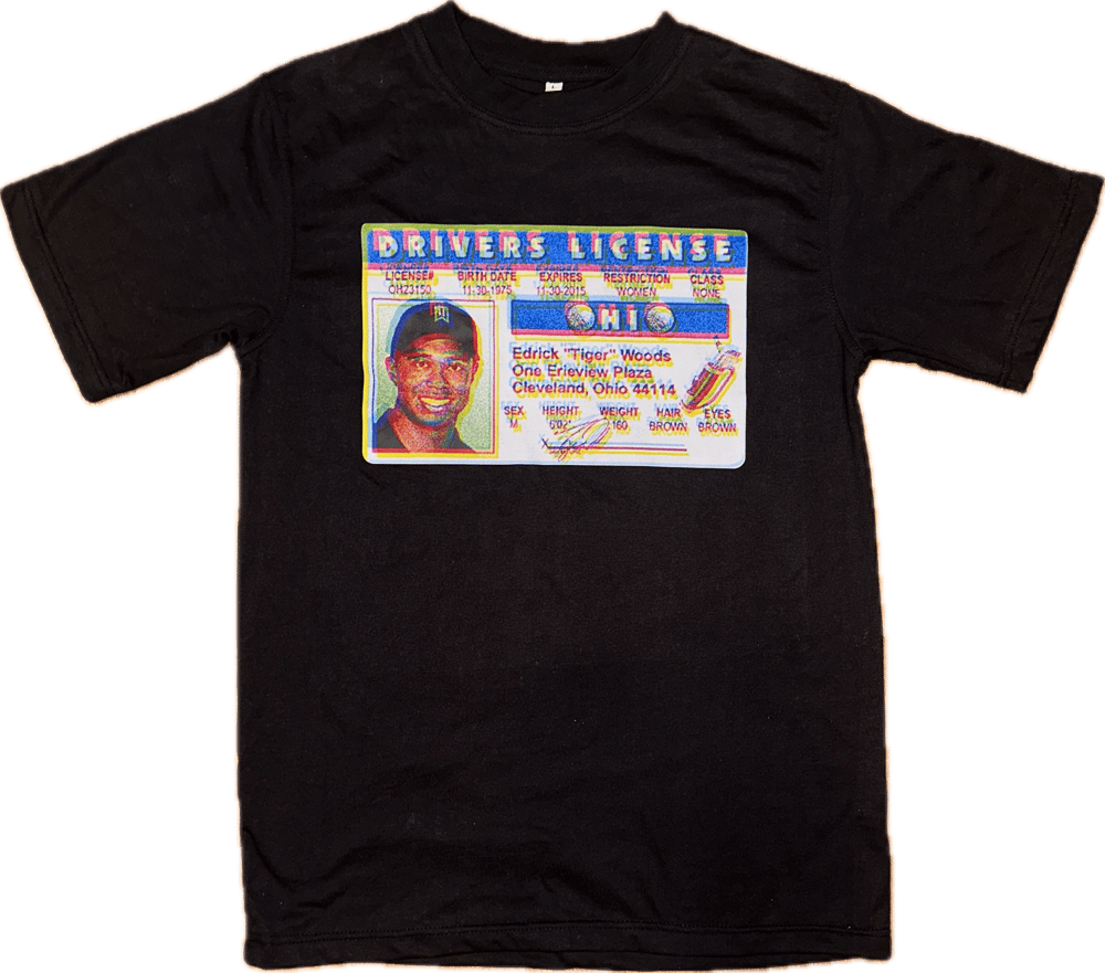 Image of Driver tee BLK