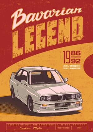 Image of Bavarian Legend Limited Edition Poster
