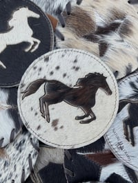 Image 3 of Cowhide Coasters