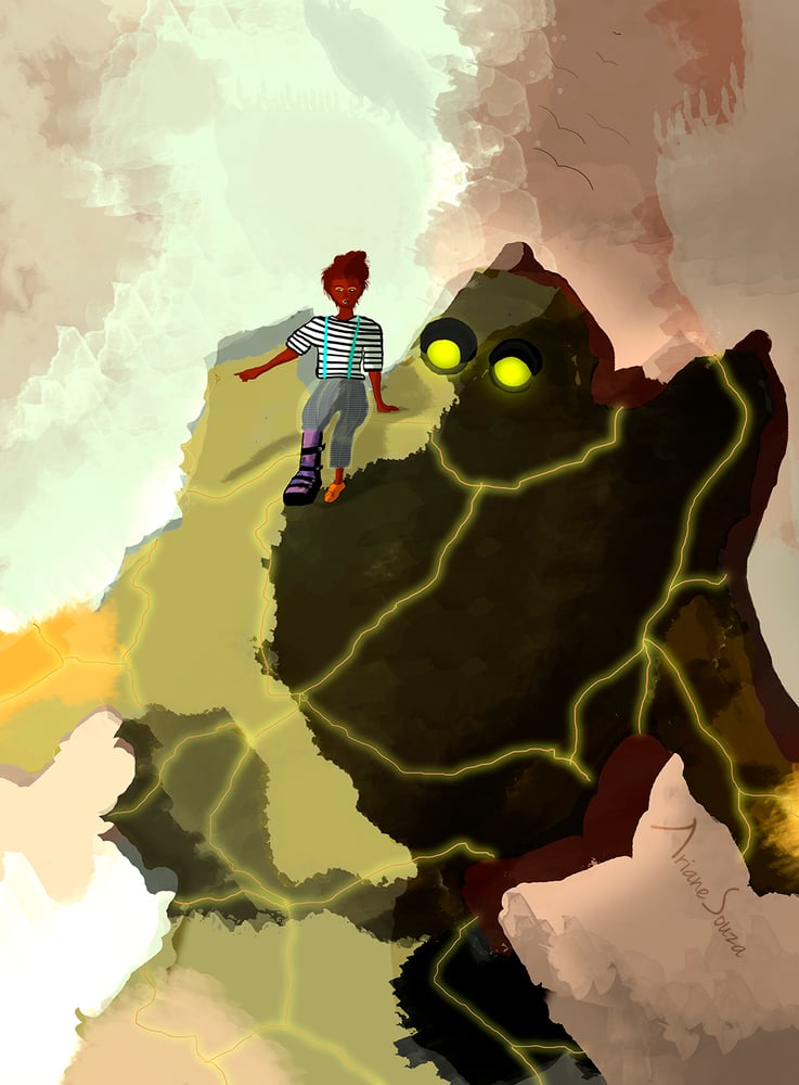 Image of The Girl and the monster