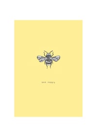 Image 2 of Bee Positive Prints