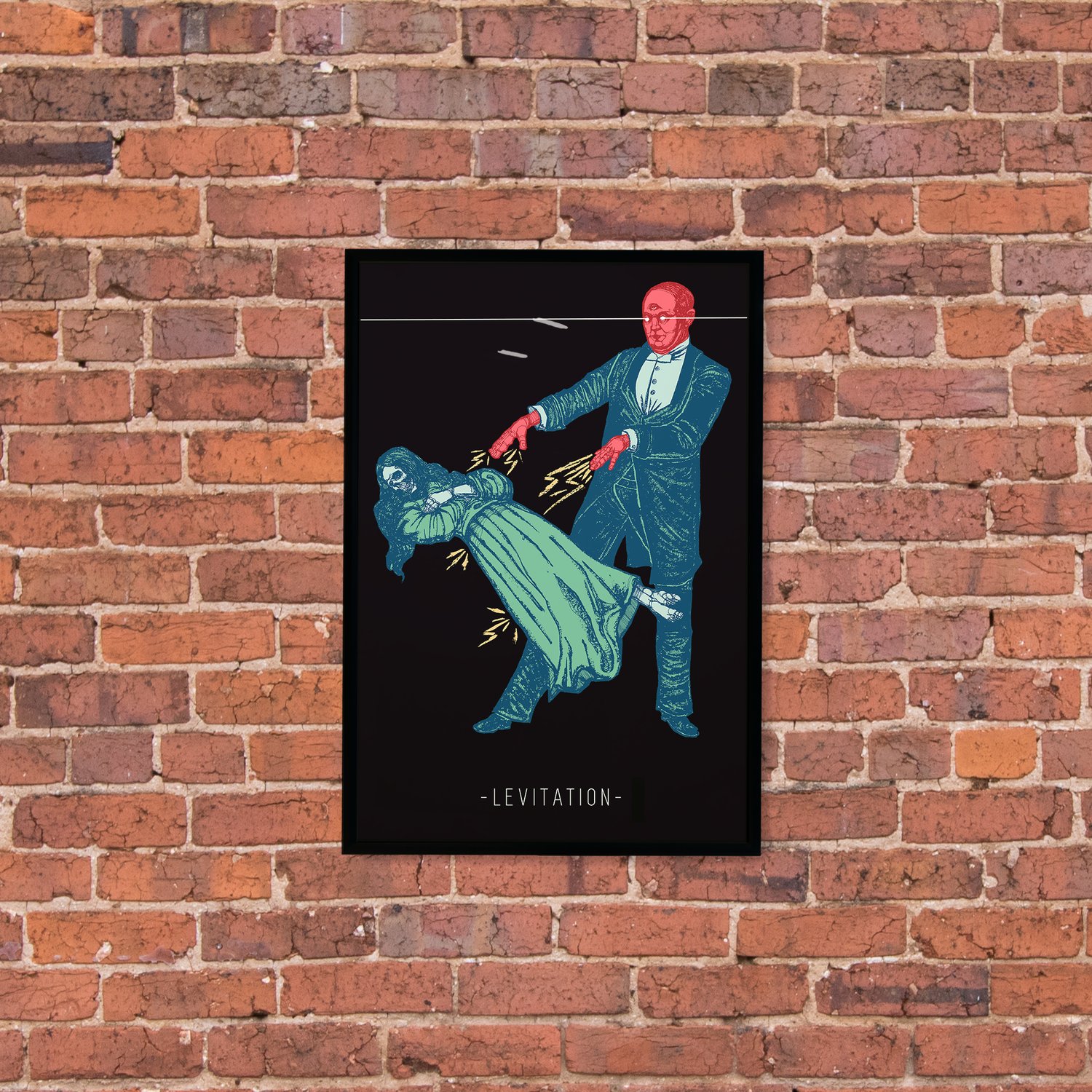 Image of "Kellar's Mystery of Levitation", 11"x17"