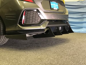 Image of 2016-2021 Honda Civic (10th Gen) V2 “NON SPORT” diffuser
