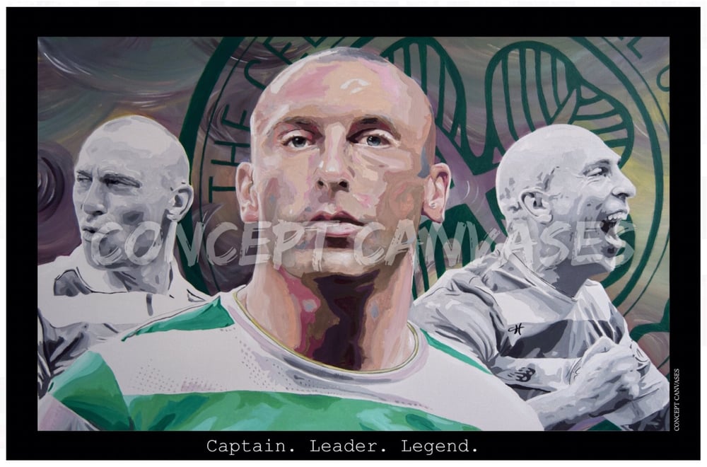 Image of ‘Captain. Leader. Legend’ A3 Print 