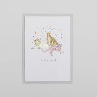 Party Squad Card with Gold Foil Confetti