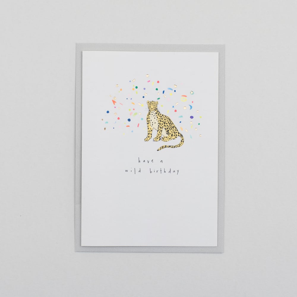 Image of Have A Wild Birthday Confetti Card