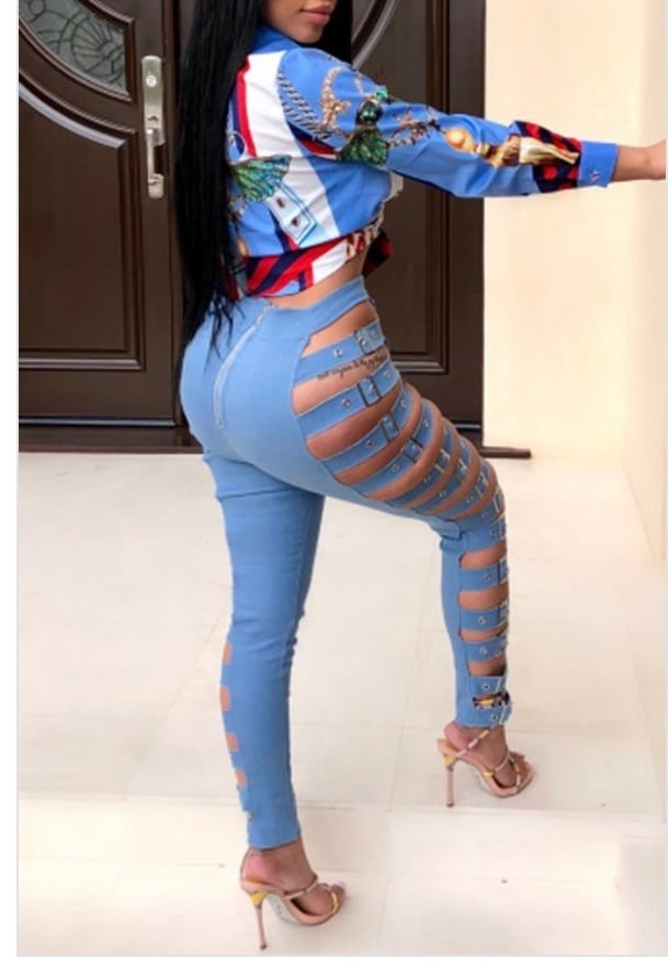 Image of SOCK IT TO ME buckle pants