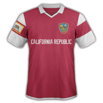 Image of California National Football Team Jersey (RED)