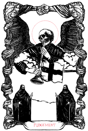 Image of The Tarot of Judgement, 11"x17"