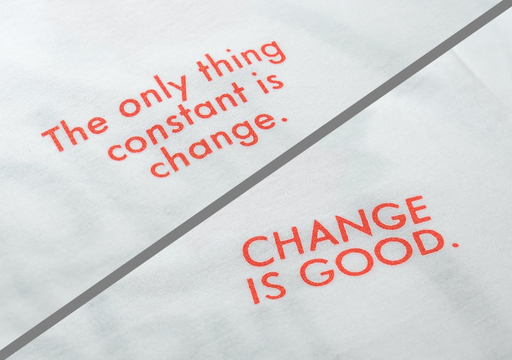 Image of "Change" Love Below x Las Rosas T-Shirt