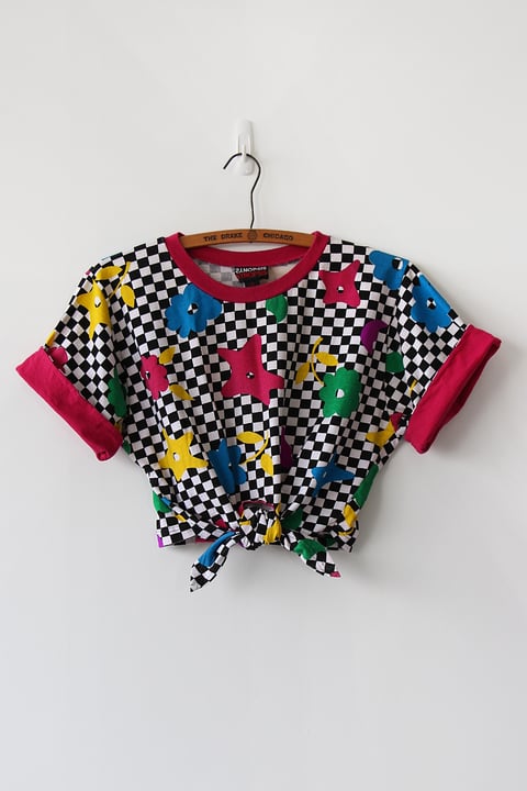 Image of SOLD Kitschy Checkerboard Top