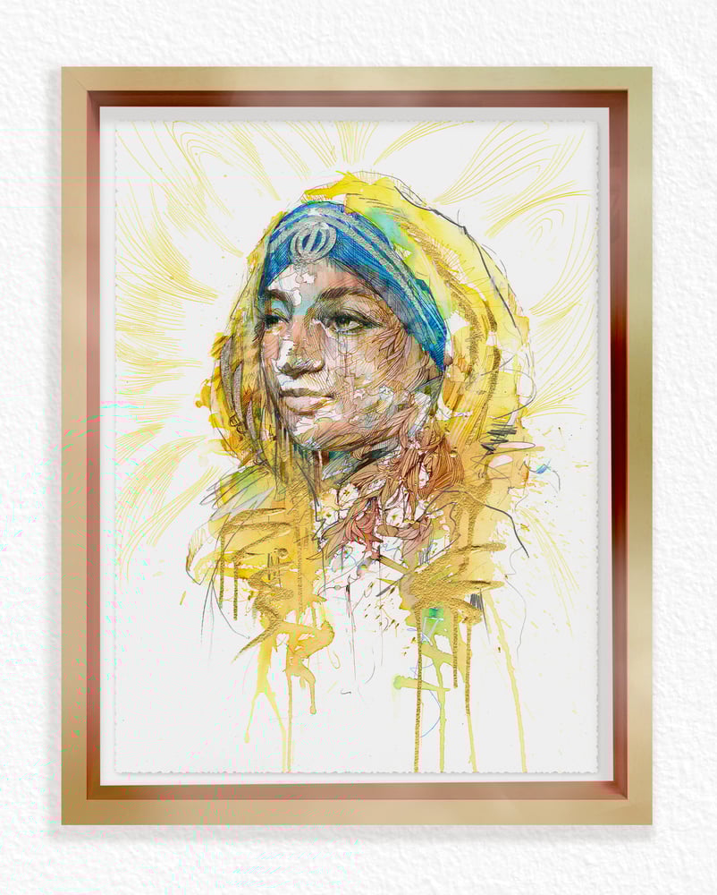 Image of Mata Sahib Kaur - Original Painting