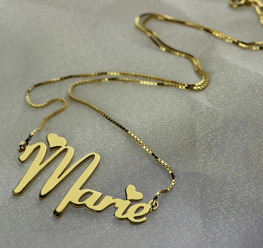 Image of Personalized Name Necklace (Better Chain)